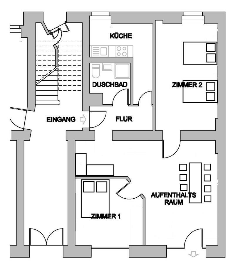 City-Apartment Zille ベルリン エクステリア 写真